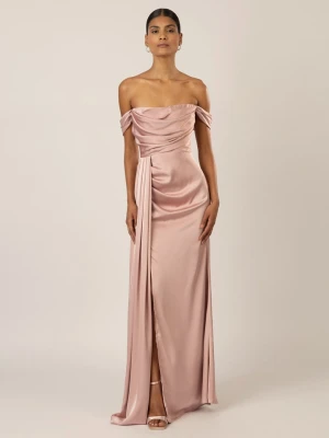 APART Sukienka w kolorze szaroróżowym rozmiar: 36