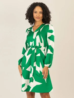 Zdjęcie produktu APART Sukienka w kolorze zielono-białym rozmiar: 38