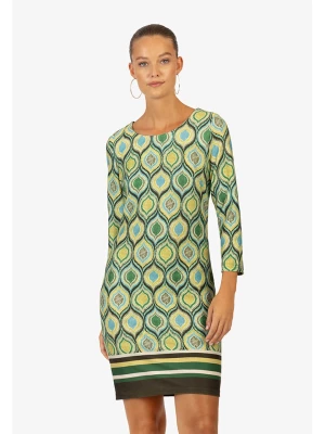 APART Sukienka w kolorze zielonym ze wzorem rozmiar: 38