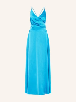 Apart Sukienka Wieczorowa W Stylu Kopertowym blau