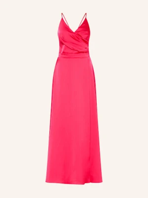 Apart Sukienka Wieczorowa W Stylu Kopertowym pink