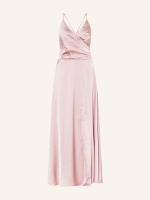 Apart Sukienka Wieczorowa W Stylu Kopertowym rosa