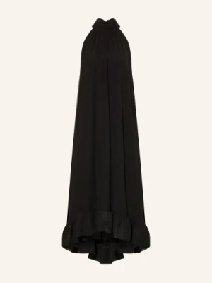 Apart Sukienka Z Falbanami schwarz
