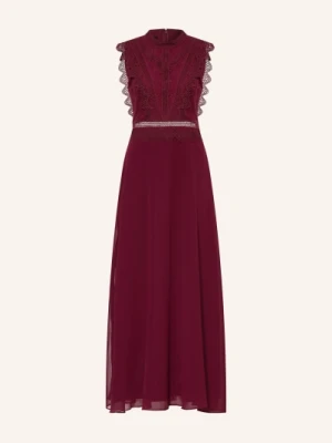 Apart Suknia Wieczorowa Z Koronką rot
