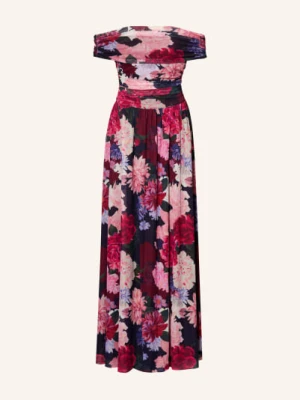 Apart Suknia Wieczorowa Z Siateczki rot