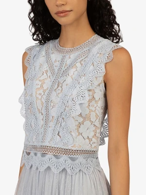 APART Top w kolorze błękitnym rozmiar: 36