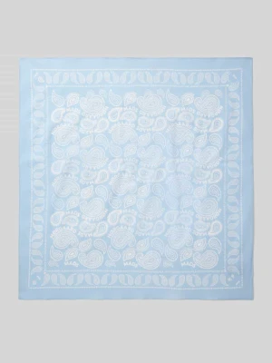 Apaszka z bawełny we wzór na całej powierzchni MADS NØRGAARD