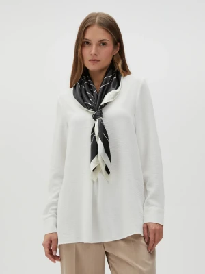 Apaszka z geometrycznym wzorem czarna Moodo