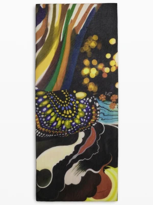 apaszka zaprojektowana przez Mr. Christian Lacroix Desigual czarny