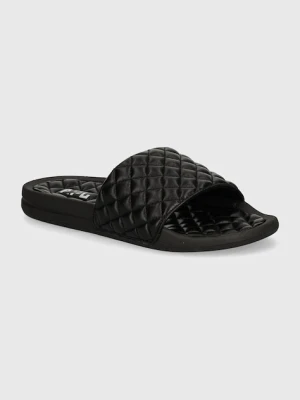 APL Athletic Propulsion Labs klapki skórzane LUSSO SLIDE czarny