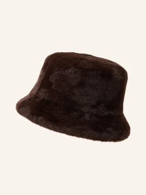 Apparis Czapka Typu Bucket Amara Ze Sztucznego Futra braun CIEMNOBRĄZOWY