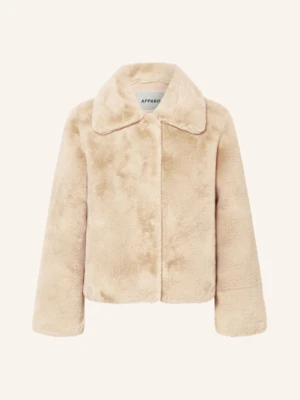 Apparis Kurtka Ze Sztucznego Futra Elis weiss