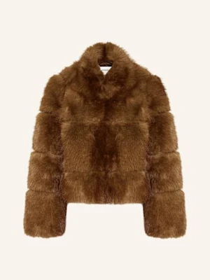 Apparis Kurtka Ze Sztucznego Futra Sai braun