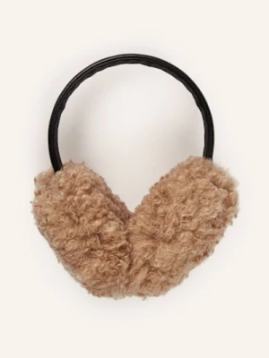 Apparis Nauszniki Esme Z Pluszowego Materiału braun