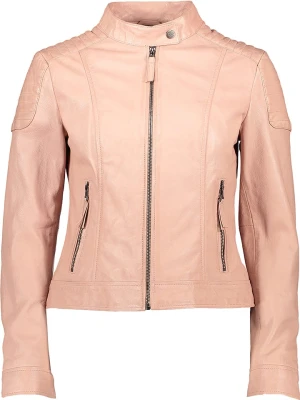 Apple of Eden Skórzana kurtka w kolorze jasnoróżowym rozmiar: 44