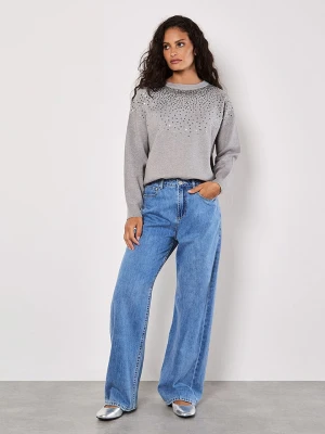 Apricot Sweter w kolorze szarym rozmiar: XL