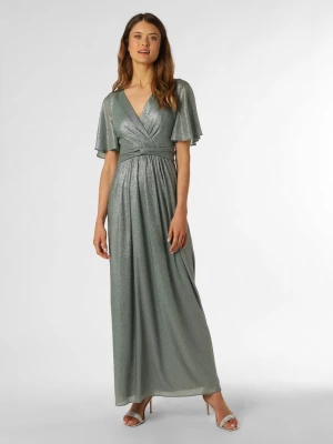 Apriori Damska sukienka wieczorowa Kobiety Sztuczne włókno zielony jednolity,