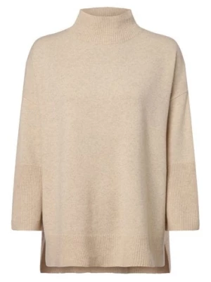 Apriori Damski sweter z wełny merino Kobiety Wełna merino beżowy marmurkowy, L/XL