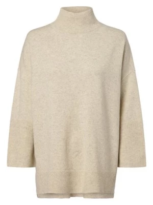 Apriori Damski sweter z wełny merino Kobiety Wełna merino szary|beżowy marmurkowy, L/XL