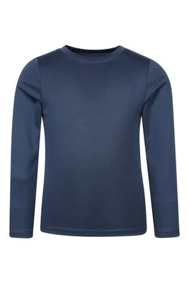 Aqua dziecięca koszulka do pływania z długim rękawem - Navy Mountain Warehouse