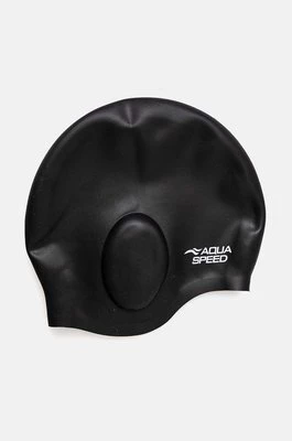 Aqua Speed czepek pływacki kolor czarny EAR.CAP.