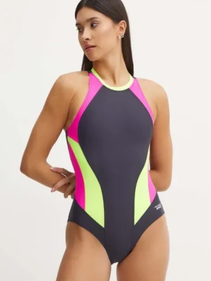 Aqua Speed jednoczęściowy strój kąpielowy Nina kolor czarny miękka miseczka