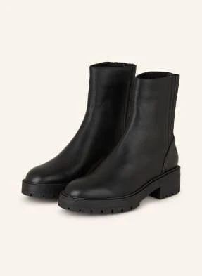 Aquazzura Botki Motocyklowe Saint Honor schwarz