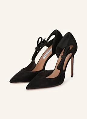 Aquazzura Czółenka Soave schwarz