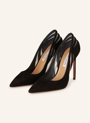 Aquazzura Czółenka Talk To Me Pump 105 schwarz