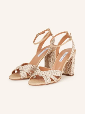 Aquazzura Sandały Na Obcasie beige