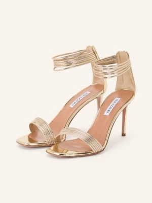 Aquazzura Sandały Sway gold