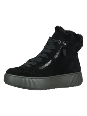Ara Shoes Skórzane sneakersy w kolorze czarnym rozmiar: 38,5