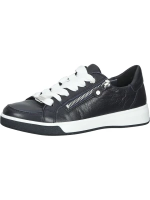 Ara Shoes Skórzane sneakersy w kolorze granatowym rozmiar: 36,5