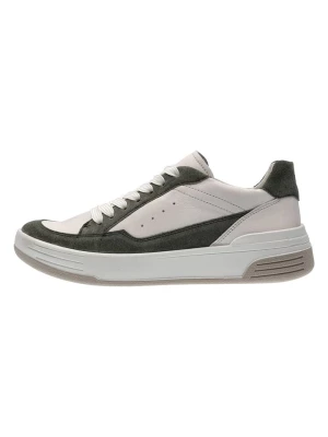 Ara Shoes Skórzane sneakersy w kolorze kremowo-oliwkowym rozmiar: 42