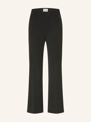 Arakii Spodnie Bootcut schwarz CZARNY