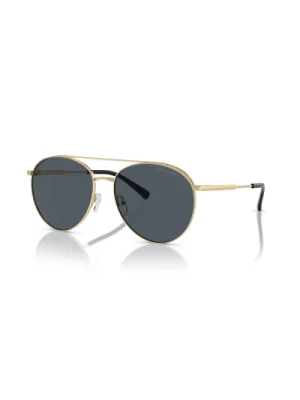 Arches Sunglasses in Pale Gold/Dark Grey Michael Kors