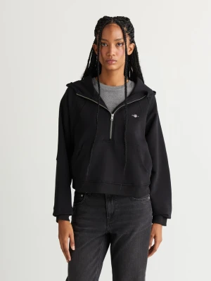 Bluza z zamkiem 1/2 i archiwalnym logo tarczy GANT