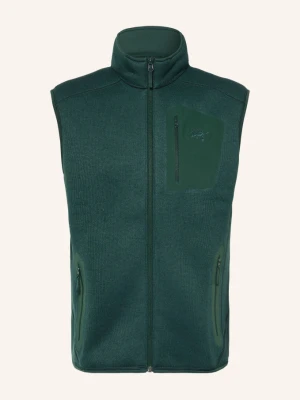 Arc'teryx Dzianinowa Kamizelka Polarowa Covert gruen CIEMNOZIELONY