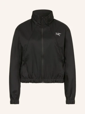 Arc'teryx Kurtka Funkcjonalna Naya Cropped Stowhood schwarz Arcteryx