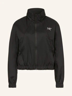 Arc'teryx Kurtka Funkcyjna Naya Cropped Stowhood schwarz CZARNY