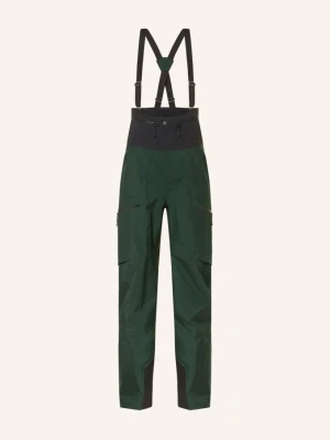 Arc'teryx Spodnie Narciarskie Z Twardą Powłoką Rush Bib gruen CIEMNOZIELONY
