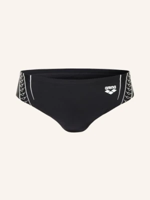 Arena Kąpielówki Double Graphic Z Ochroną Uv 50+ schwarz