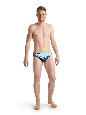 Arena Kąpielówki "Placement" w kolorze granatowym rozmiar: 8