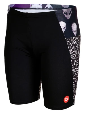 Arena Kąpielówki w kolorze czarno-fioletowym rozmiar: 140