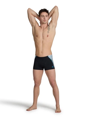 Arena Kąpielówki w kolorze czarnym ze wzorem rozmiar: 8