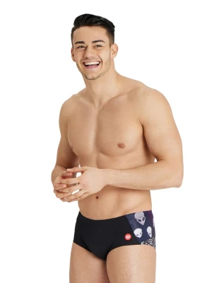 Arena Kąpielówki w kolorze fioletowo-czarnym rozmiar: 7