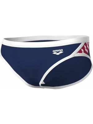 Arena Kąpielówki w kolorze granatowo-białym rozmiar: 5