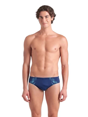 Arena Kąpielówki w kolorze granatowo-turkusowym rozmiar: 6