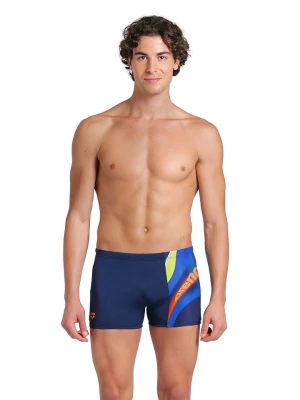 Arena Kąpielówki w kolorze granatowym ze wzorem rozmiar: 8