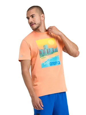 Arena Koszulka w kolorze brzoskwiniowym rozmiar: L